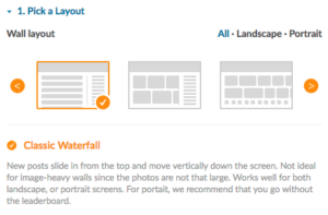 Example Layout Chooser