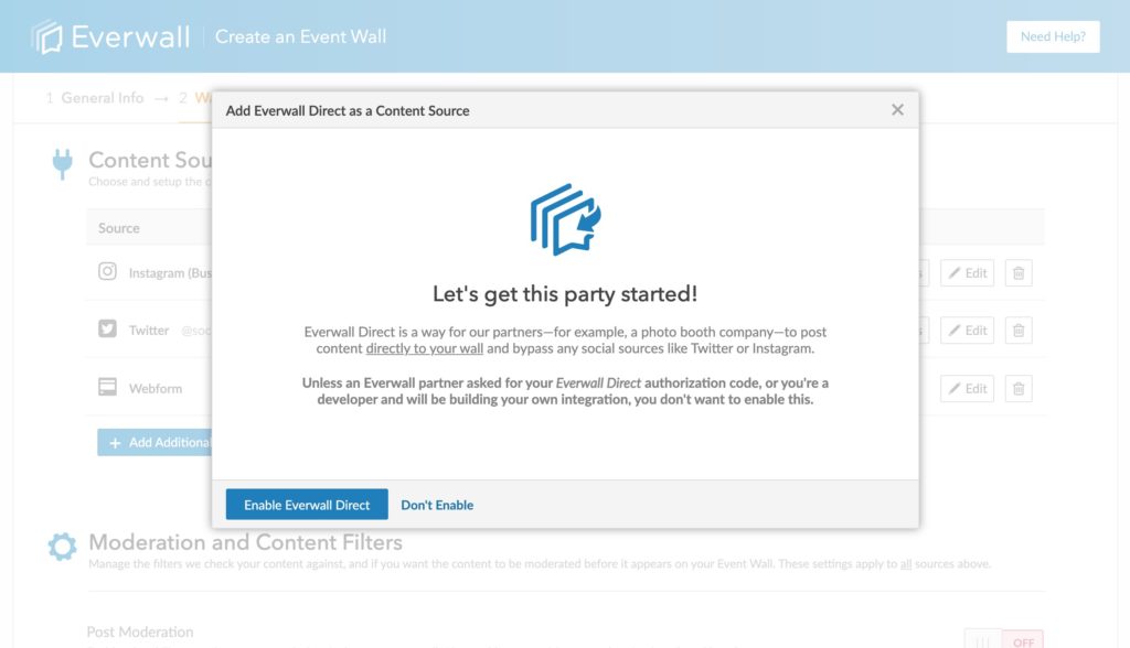 Everwall Direct Get Started