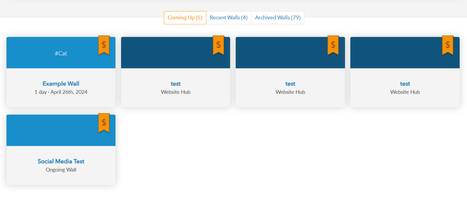 coming up walls