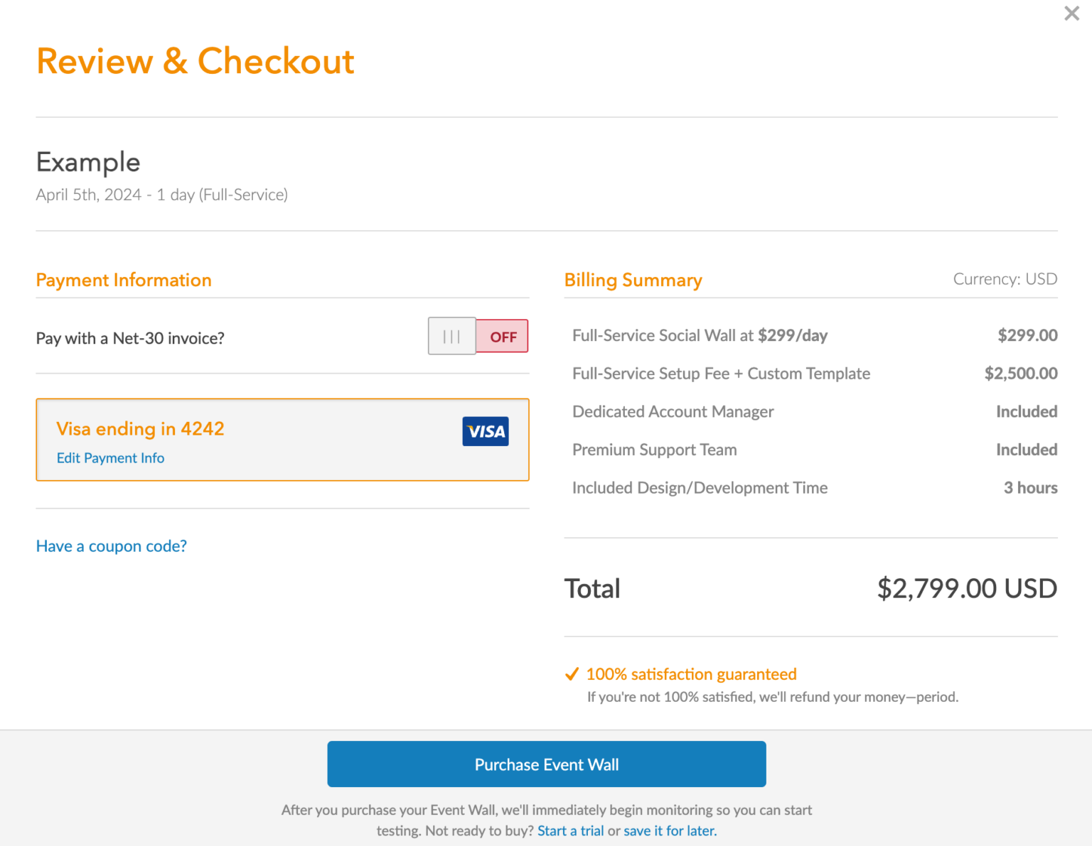 Tutorial: How to Make a Purchase Using a Net-30 Invoice — Everwall