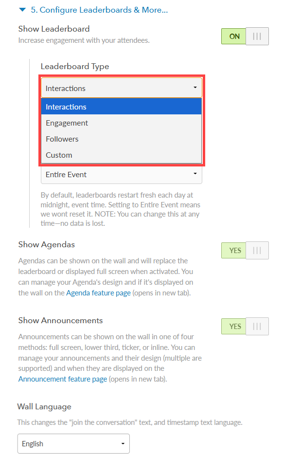 Leaderboard type 2 Leaderboard type 2