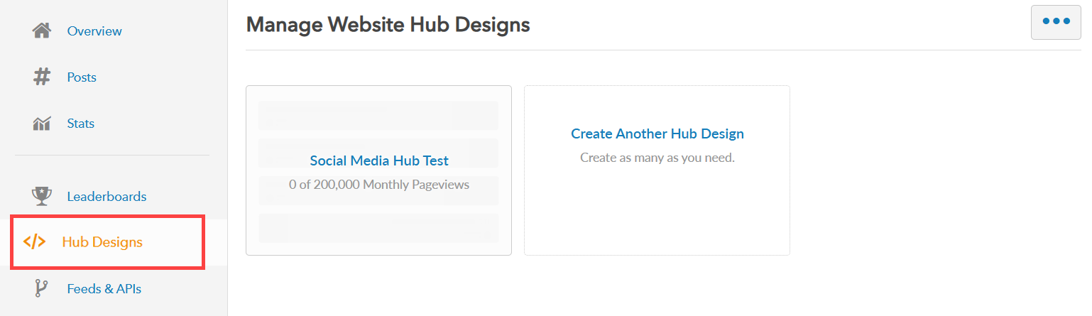 hub designs