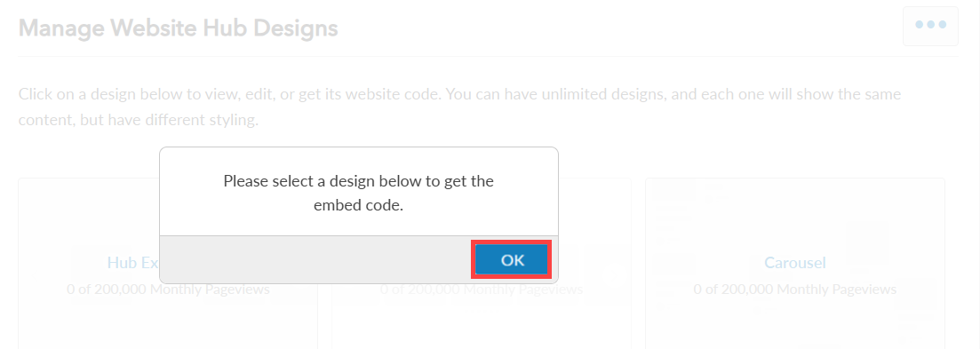 select a design