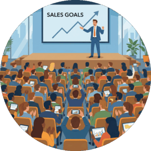 Event Gamification vs Audience Engagement - Sales Kickoff Meeting