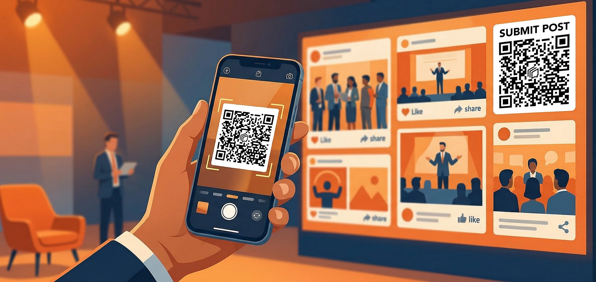 Getting Attendees to Post Without Social Media