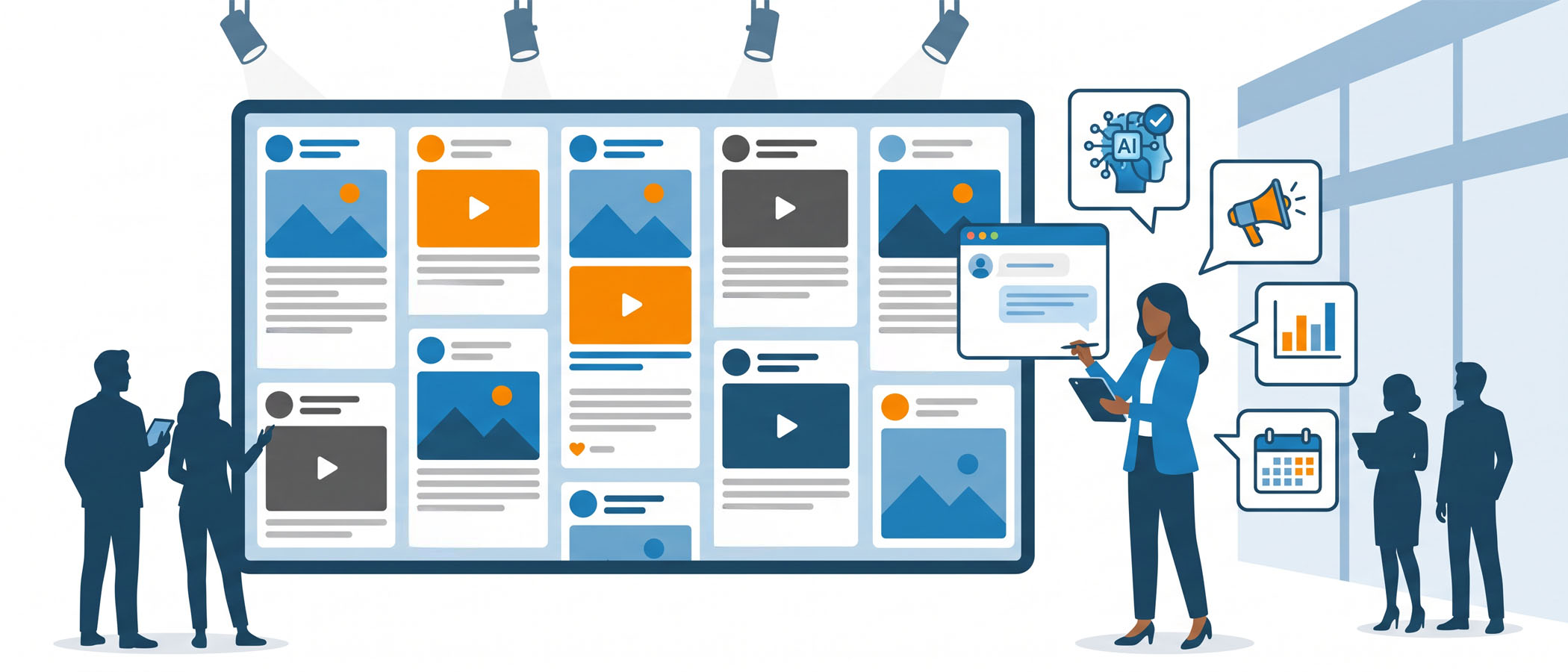 Using AI for Social Wall Management with Everwall