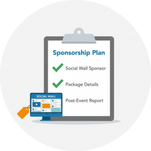 Social Wall Sponsorship Ideas for Association Annual Meetings- Sponsor package ideas- Sponsorship plan
