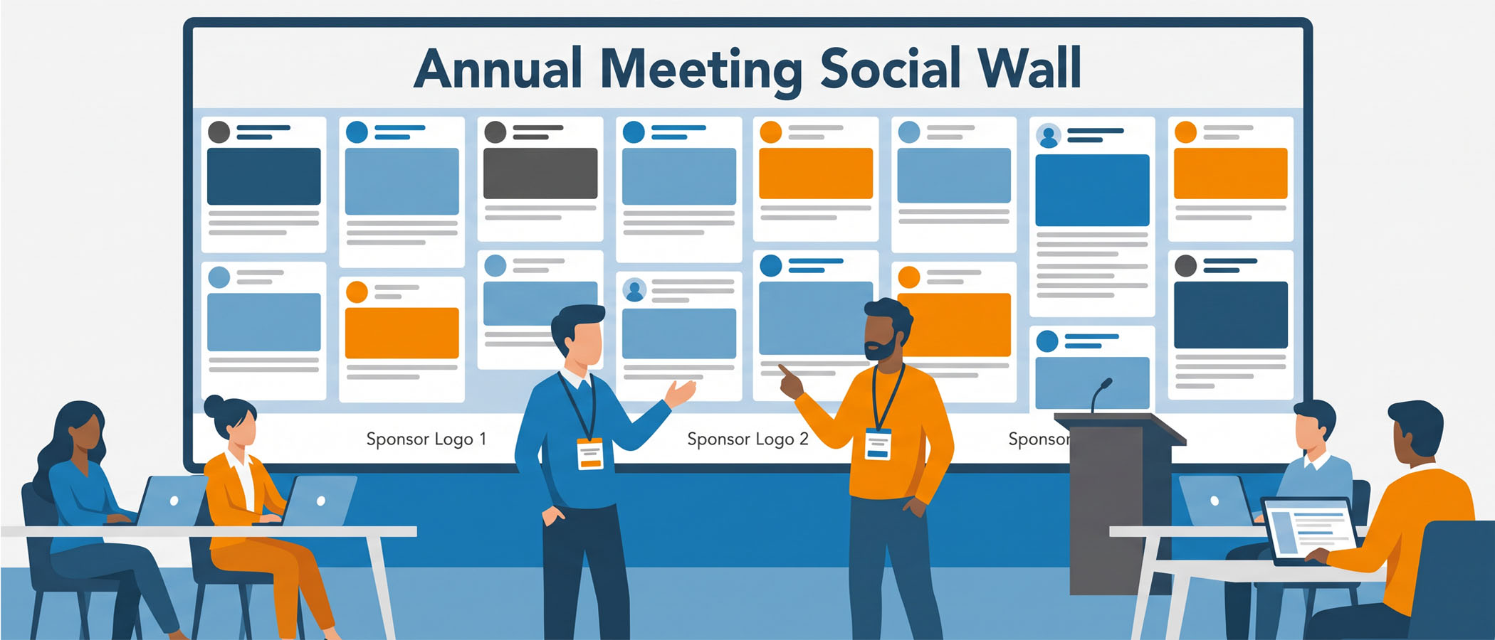 Social Wall Sponsorship Ideas for Association Annual Meetings