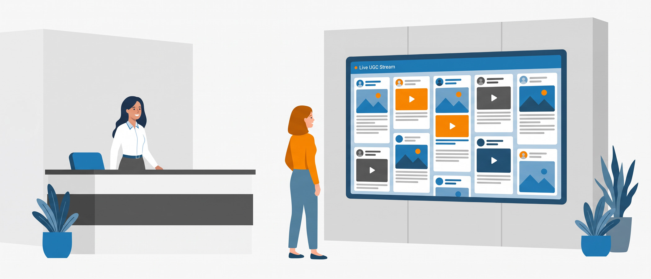Office Lobby Digital Signage That Stays Fresh