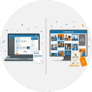 Social Wall Sponsorship Cost at Conferences - Social wall sponsorship cost comparison