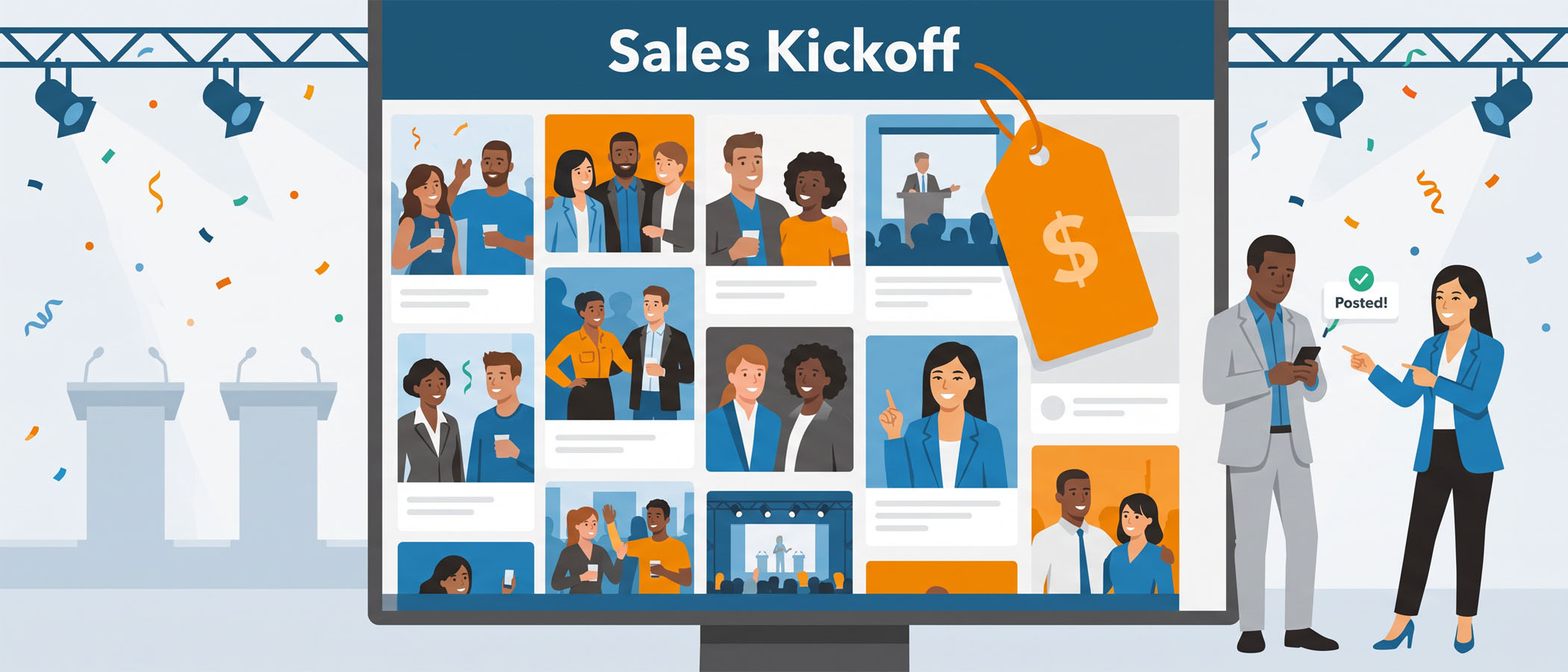 What a Sales Kickoff Social Wall Costs