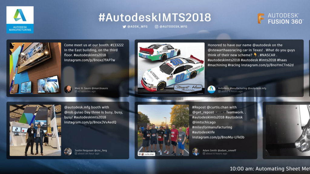 Autodesk - #MTS2018 (Posts Screen)