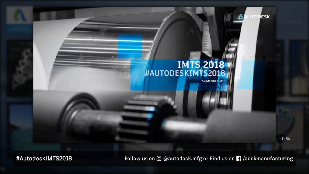 Autodesk - #MTS2018 (Video Screen)