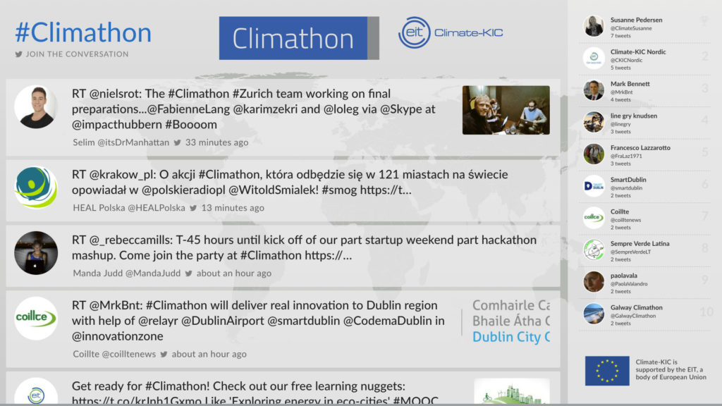 Climate KIC - Climathon