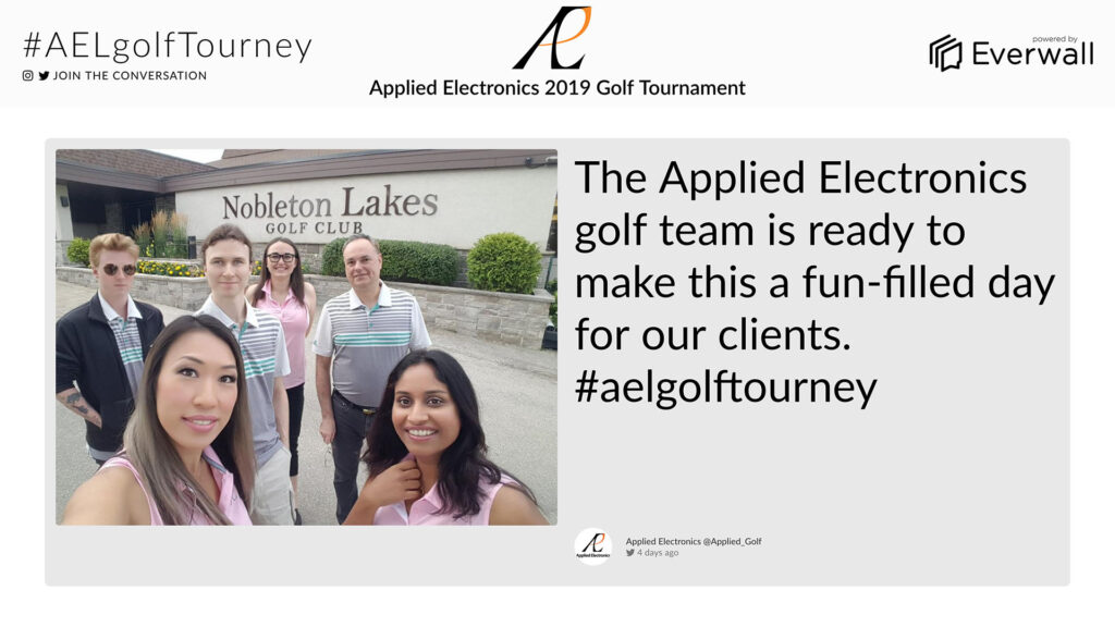 Applied Electronics Golf Tournament